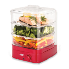 Load image into Gallery viewer, Dash DIS001RD Instant Food Steamer, Red